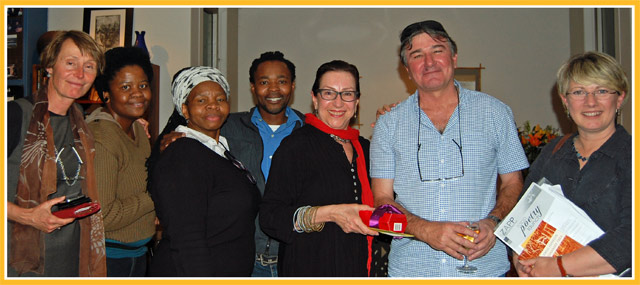 Photo of ZAPP team at WITS launch (October 2013)